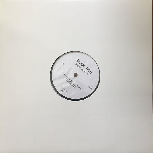 Blam One (of Oslo Flow) - Super-Science - Limited Edition Lathe-Cut 12" EP