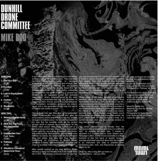 Mike Boo - Dunhill Drone Committee