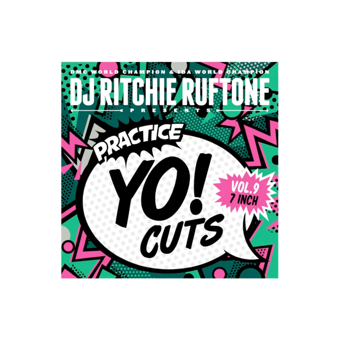 7 inch vinyl - DJ Ritchie Ruftone - Practice Yo Cuts Vol 9
