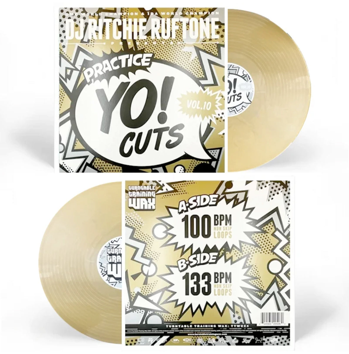12 inch vinyl - DJ Ritchie Ruftone - Practice Yo Cuts Vol 10