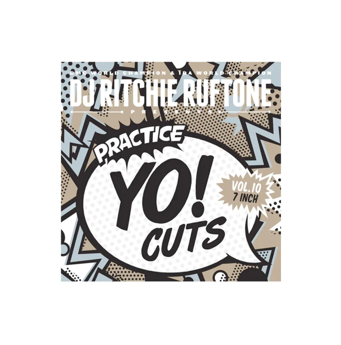 7 inch vinyl - DJ Ritchie Ruftone - Practice Yo Cuts Vol 10