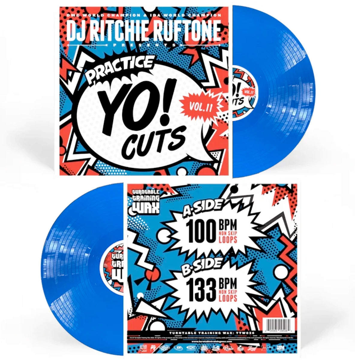 12 inch vinyl - DJ Ritchie Ruftone - Practice Yo Cuts Vol 11