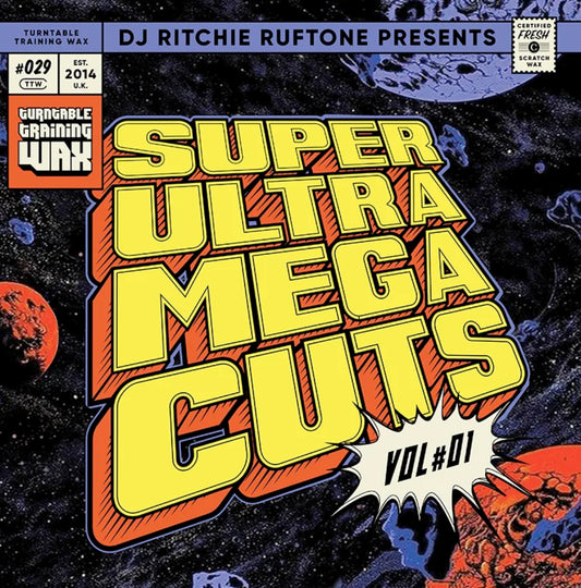 12 inch vinyl - DJ Ritchie Ruftone - Super Ultra Mega Cuts Vol 1
