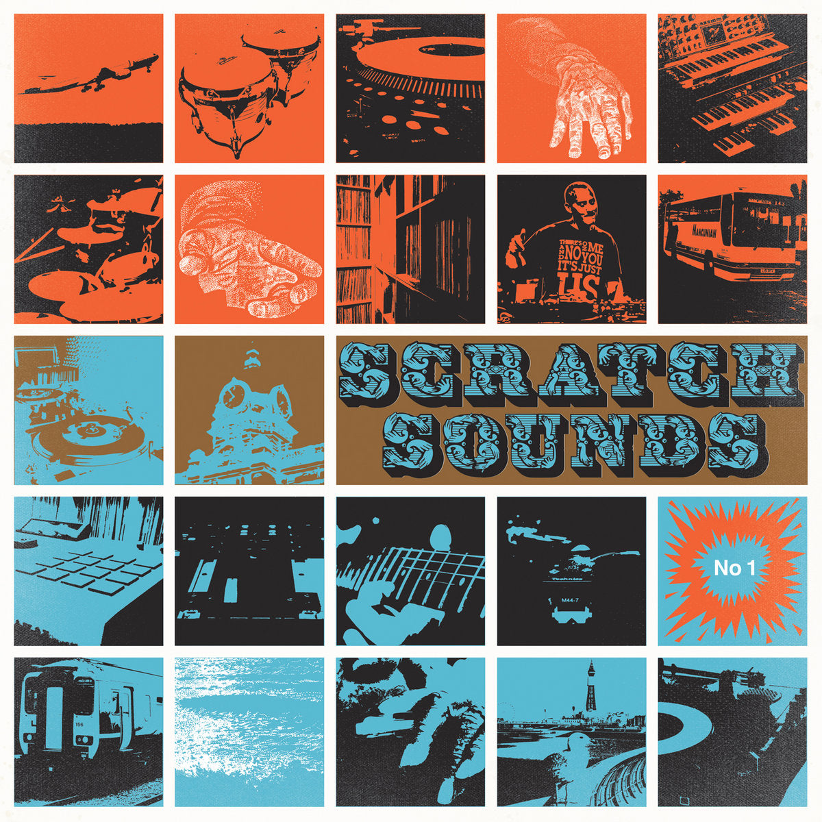 12 inch vinyl - DJ Woody - Scratch Sounds No 1 Blues Fest