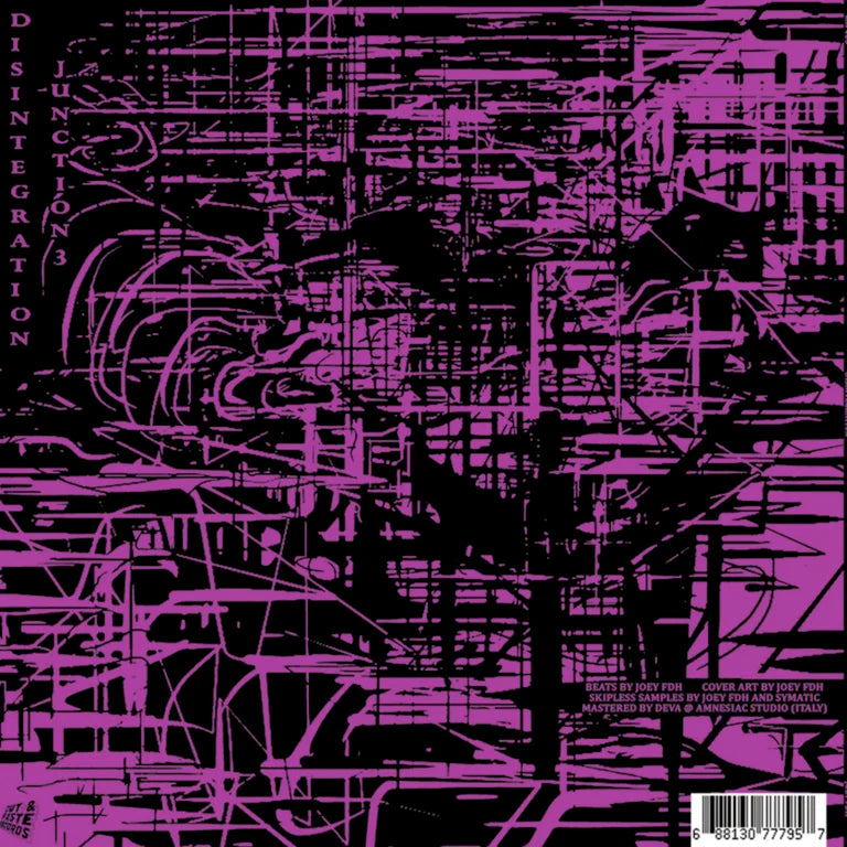 12 inch vinyl - Joey FDH - Disintegration - Cut & Paste Records - 12" Vinyl, Beats & Instrumentals, Cut & Paste Records, Music - Vinyl, Scratch Vinyl, Skipless