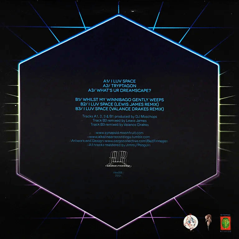 12 inch vinyl - Moschops - I Luv Space EP - Cut & Paste Records - 12" Vinyl, Beats & Instrumentals, Music - Vinyl