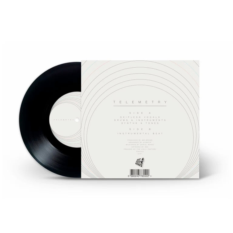 7 inch vinyl - Mr Brown - Telemetry - Cut & Paste Records - 7" Vinyl, Beats & Instrumentals, Cut & Paste Records, Music - Vinyl, Scratch Vinyl, Skipless