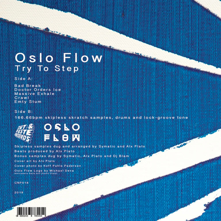 12 inch vinyl - Oslo Flow - Alx Plato - Try to Step - Cut & Paste Records - 12" Vinyl, Beats & Instrumentals, Cut & Paste Records, Music - Vinyl, Scratch Vinyl, Skipless