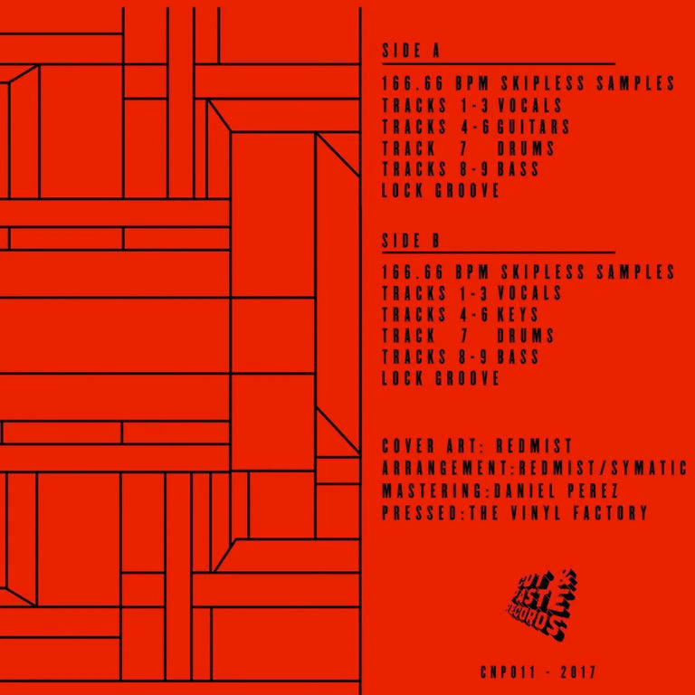 7 inch vinyl - Redmist - Improvise Wisely - Cut & Paste Records - 7" Vinyl, Cut & Paste Records, Scratch Vinyl, Skipless