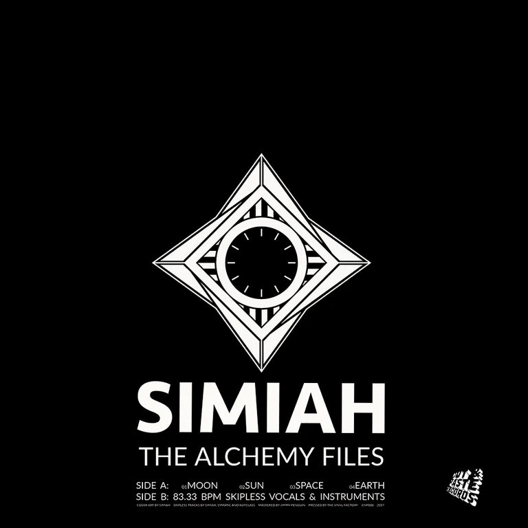 12 inch vinyl - Simiah - The Alchemy Files - Cut & Paste Records - 12" Vinyl, Beats & Instrumentals, Cut & Paste Records, Music - Vinyl, Scratch Vinyl, Skipless