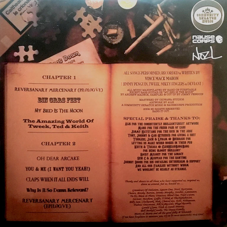 12 inch vinyl - Vince Mack Mahon - Vince Mack Mahon LP - Cut & Paste Records - 12" Vinyl, Community Skratch Music, Music - Vinyl, Nozl, Scratch Music