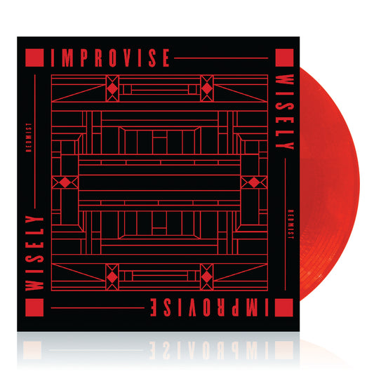 12 inch vinyl - Redmist - Improvise Wisely LAVA RED VINYL