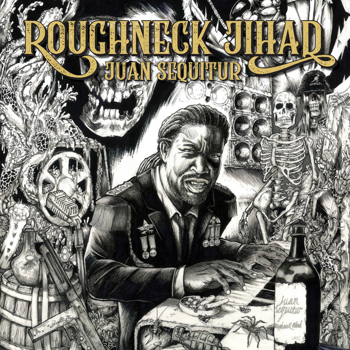 12 inch vinyl - Roughneck Jihad - Juan Sequitur