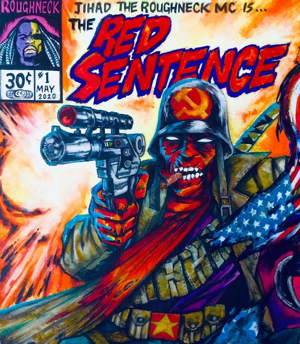 12 inch vinyl - Roughneck Jihad - The Red Sentence