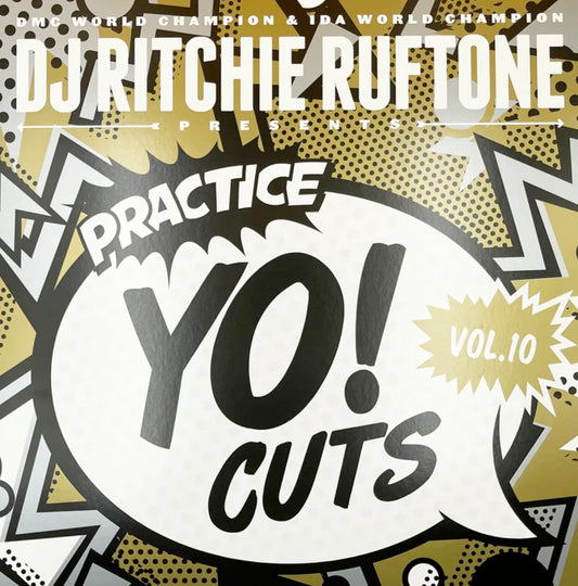 12 inch vinyl - DJ Ritchie Ruftone - Practice Yo Cuts Vol 10