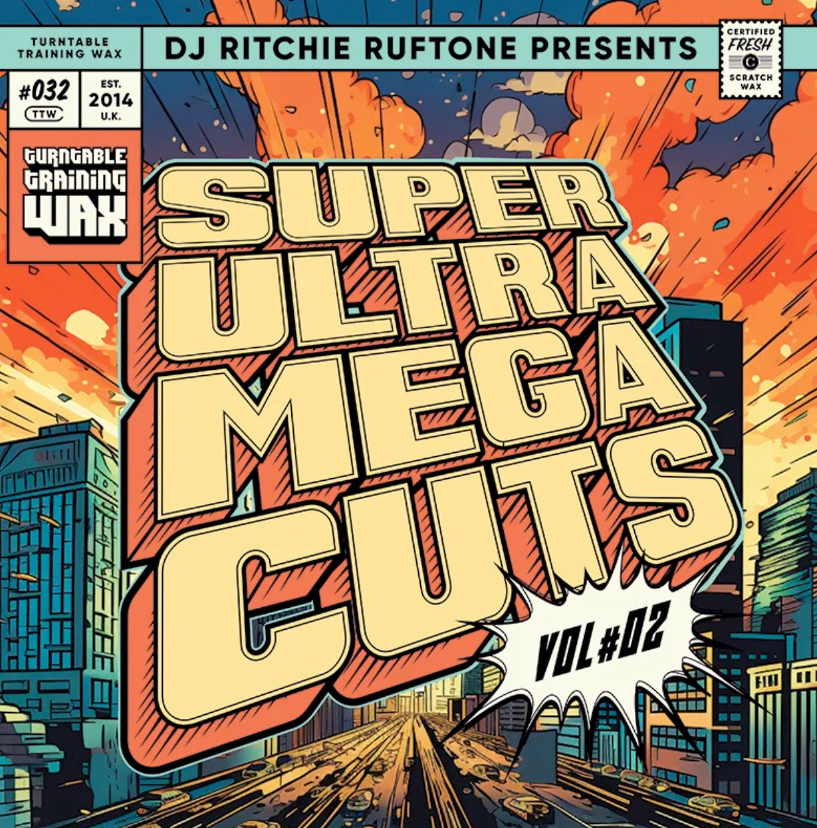 12 inch vinyl - DJ Ritchie Ruftone - Super Ultra Mega Cuts Vol 2