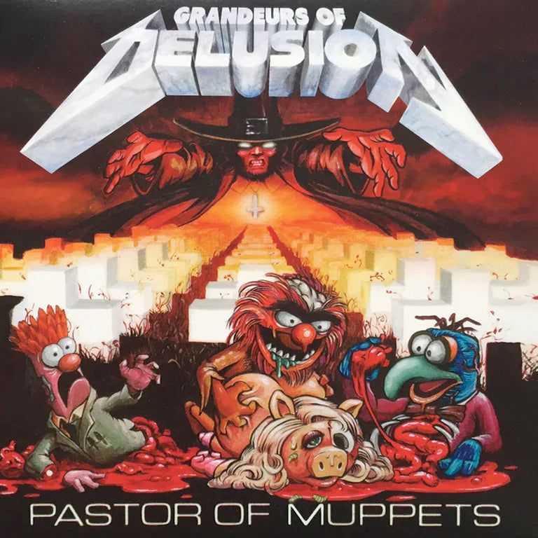 CD - Grandeurs Of Delusion - Pastor Of Muppets - Cut & Paste Records - Beats & Instrumentals, Community Skratch Music, Music - CD, Nozl