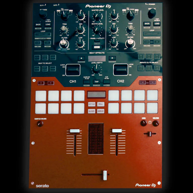 Faceplate - NMCP Studio - Pioneer DJM-S9 - Colour - Cut & Paste Records - Equipment & Mods, Faceplates