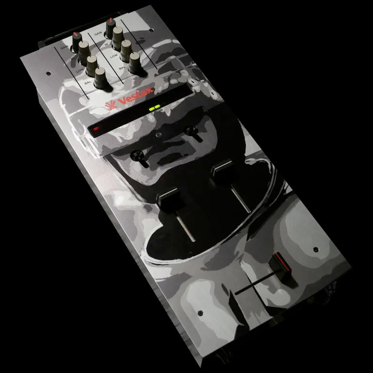 Faceplate - NMCP Studio - Vestax PMC 06 - Custom Image - Cut & Paste Records - Equipment & Mods, Faceplates