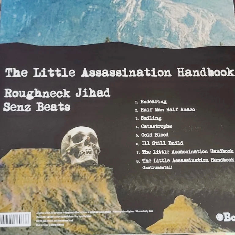 12 inch vinyl - Roughneck Jihad and Senz Beats - The Little Assassination Handbook - Cut & Paste Records - 12" Vinyl, Beats & Instrumentals, Boot Records, Music - Vinyl