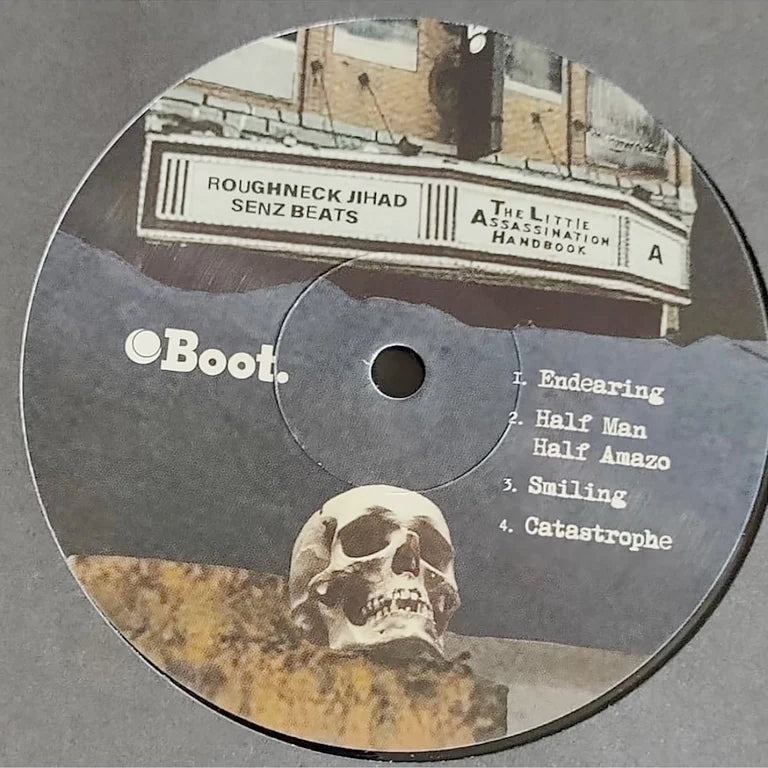 12 inch vinyl - Roughneck Jihad and Senz Beats - The Little Assassination Handbook - Cut & Paste Records - 12" Vinyl, Beats & Instrumentals, Boot Records, Music - Vinyl