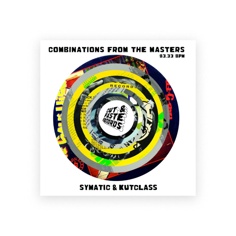7 inch vinyl - Symatic Kutclass and Darcy D - Combinations with Rhythm and Flow - Cut & Paste Records - 7" Vinyl, Cut & Paste Records, Scratch Vinyl, Skipless