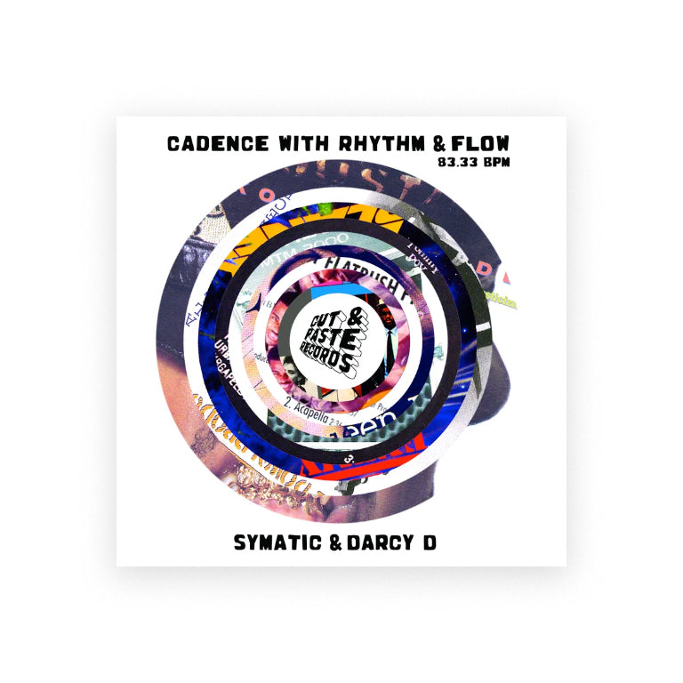 7 inch vinyl - Symatic Kutclass and Darcy D - Combinations with Rhythm and Flow - Cut & Paste Records - 7" Vinyl, Cut & Paste Records, Scratch Vinyl, Skipless