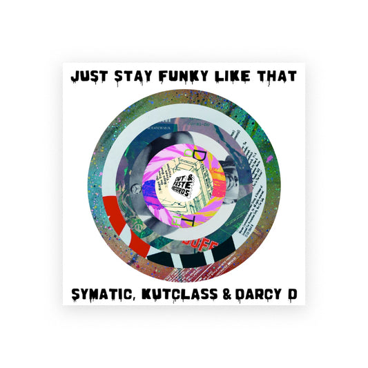 7 inch vinyl - NMCP and C&P - Just Stay Funky Like Za - Cut & Paste Records - 7" Vinyl, Cut & Paste Records, Scratch Vinyl, Skipless